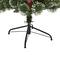 6ft. Pre-Lit Frosted Swiss Pine & Berries Artificial Christmas Tree with Clear LED Lights